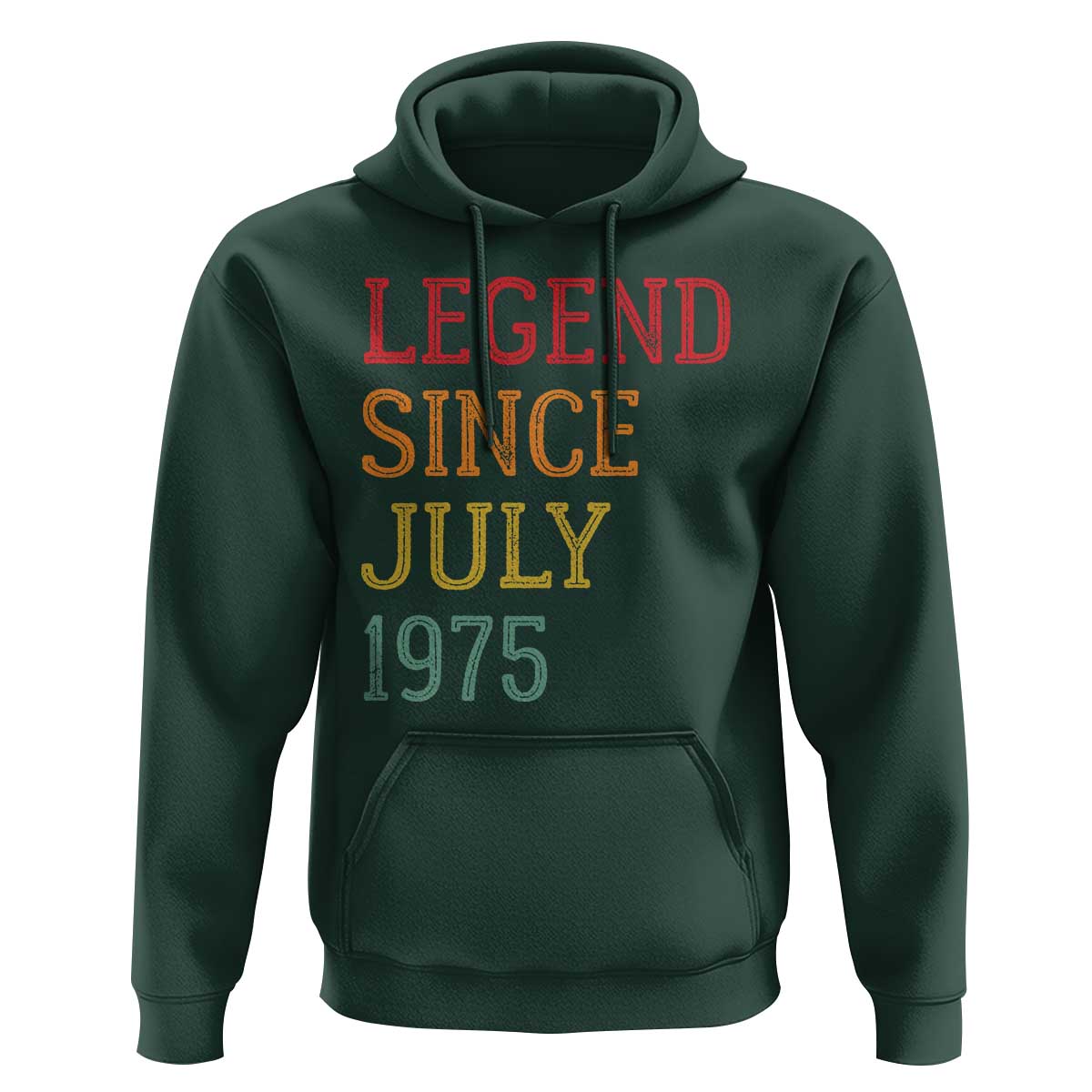Legend Since July 1975 Hoodie Vintage Retro 50th Birthday Gifts