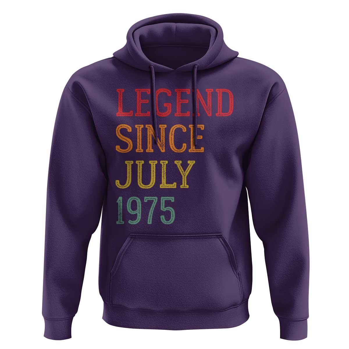 Legend Since July 1975 Hoodie Vintage Retro 50th Birthday Gifts