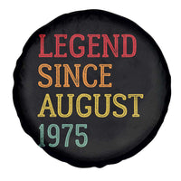 Legend Since August 1975 Spare Tire Cover Vintage Retro 50th Birthday Gifts
