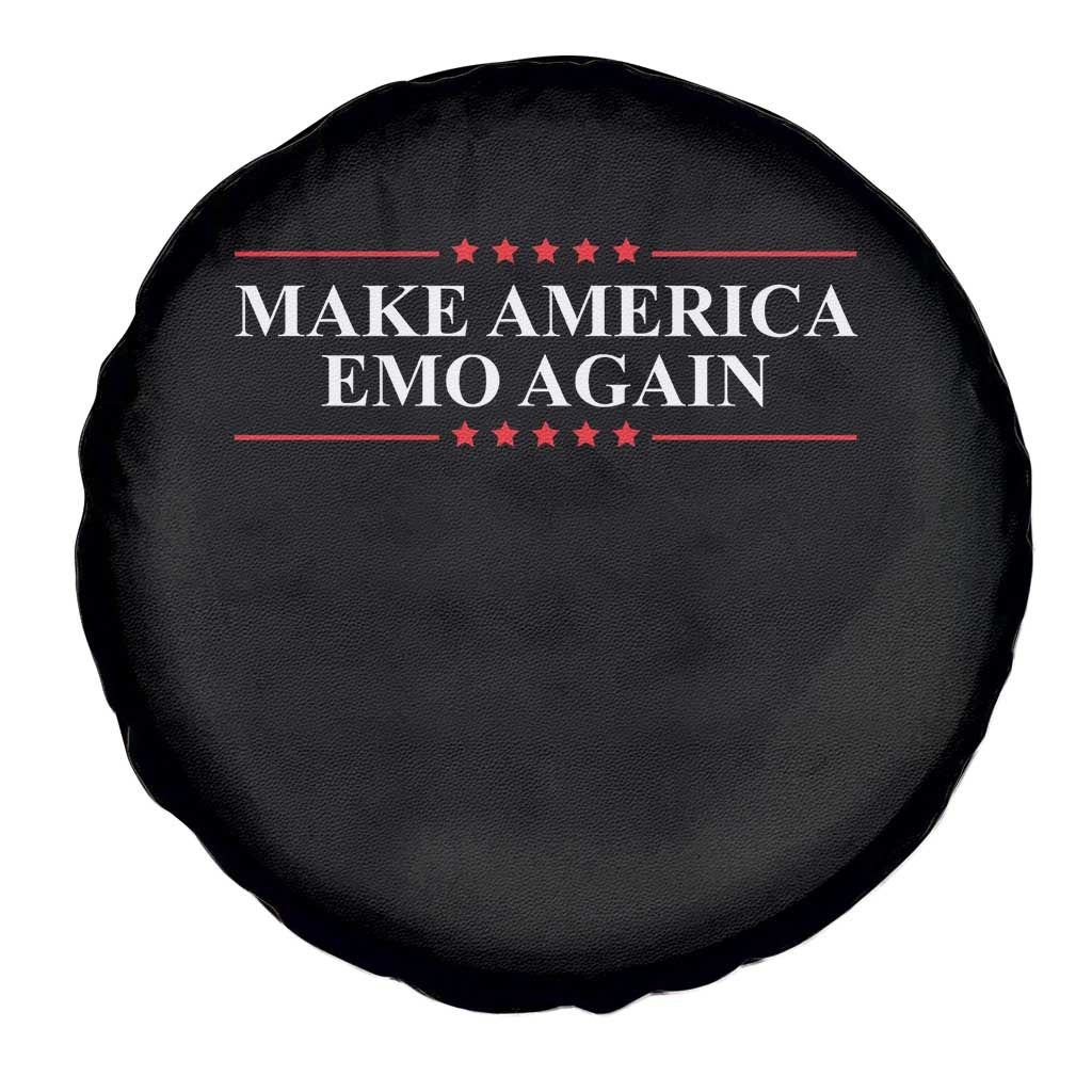 Make America Emo Again Spare Tire Cover Funny Goth Gothic US - Wonder Print Shop