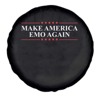 Make America Emo Again Spare Tire Cover Funny Goth Gothic US - Wonder Print Shop