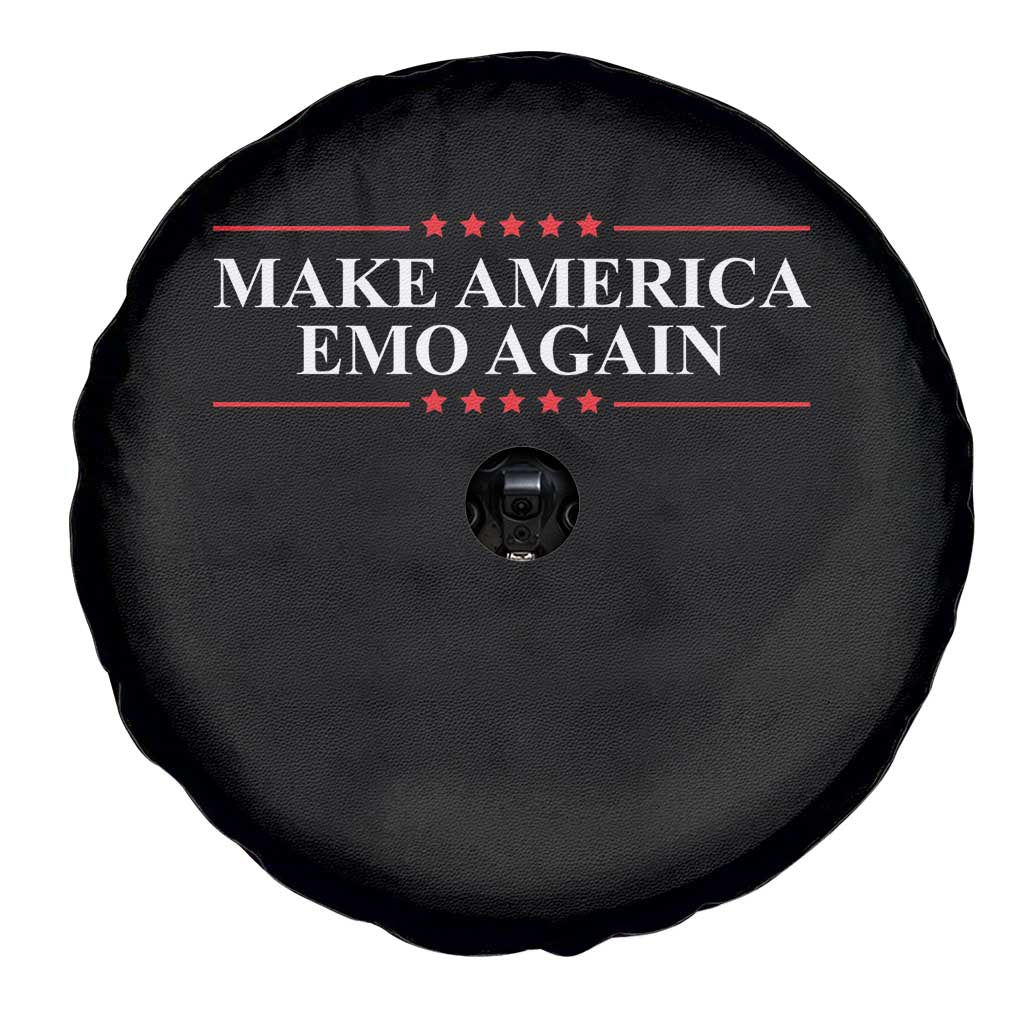 Make America Emo Again Spare Tire Cover Funny Goth Gothic US - Wonder Print Shop