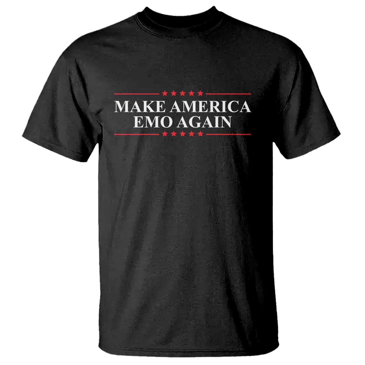 Make America Emo Again T Shirt Funny Goth Gothic US - Wonder Print Shop
