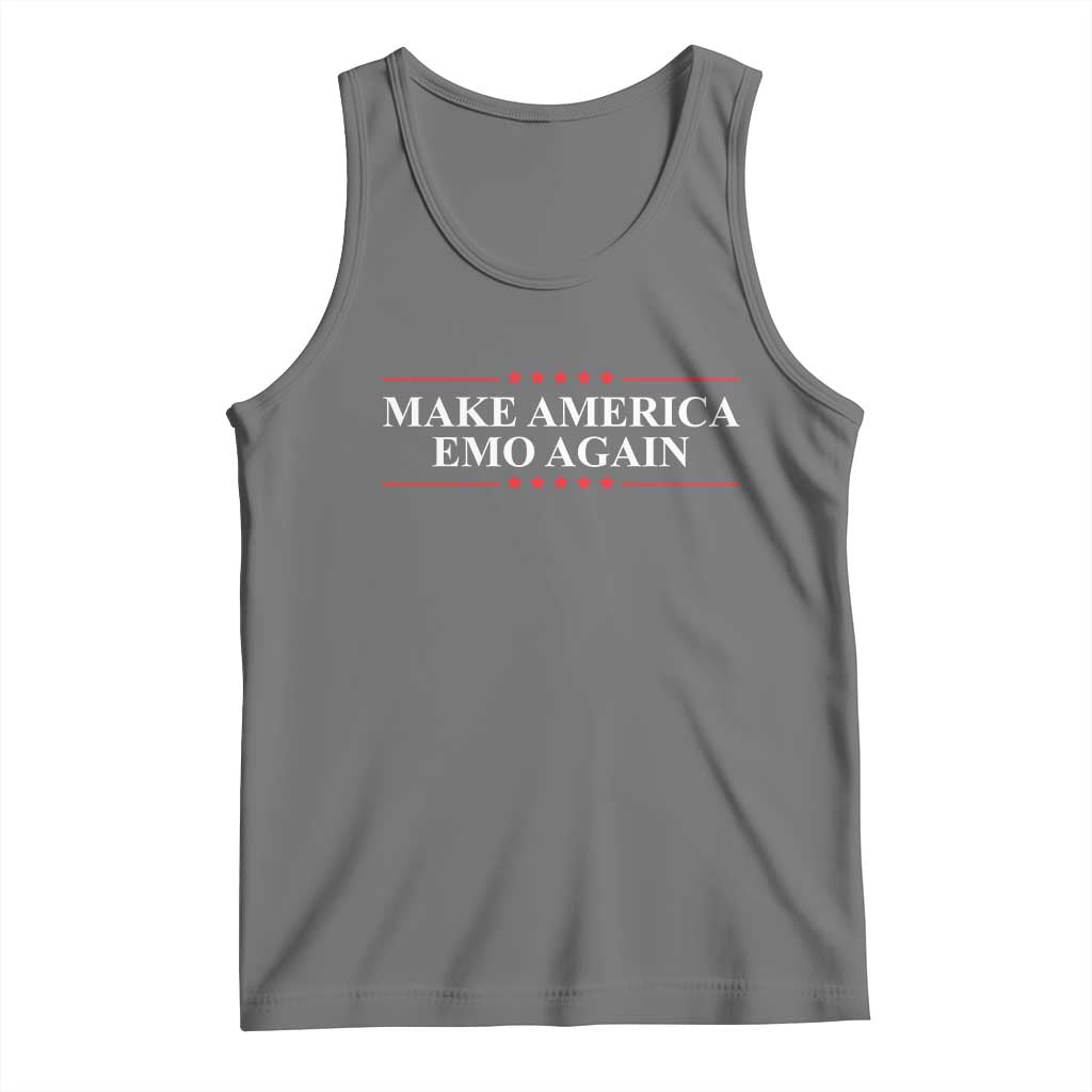 Make America Emo Again Tank Top Funny Goth Gothic US - Wonder Print Shop