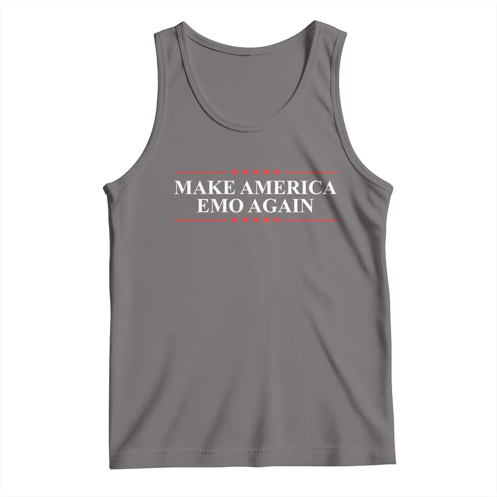 Make America Emo Again Tank Top Funny Goth Gothic US - Wonder Print Shop