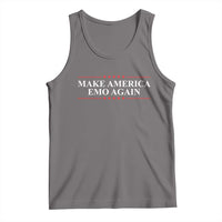 Make America Emo Again Tank Top Funny Goth Gothic US - Wonder Print Shop