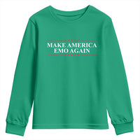 Make America Emo Again Youth Sweatshirt Funny Goth Gothic US - Wonder Print Shop