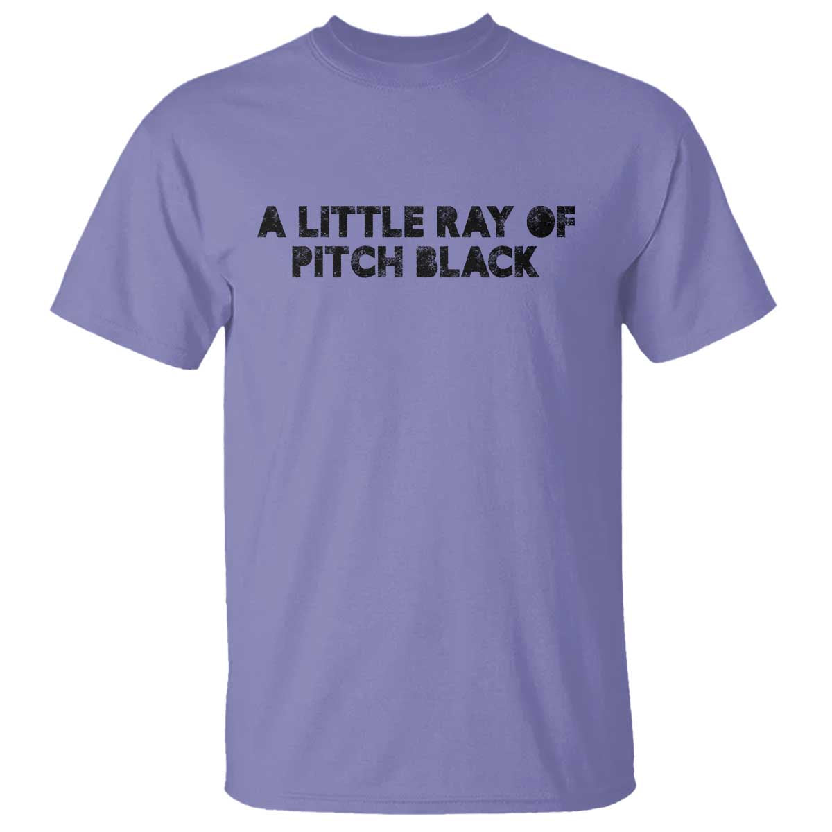 A Little ray of Pitch Black T Shirt Sarcasm Halloween Dark Humor - Wonder Print Shop