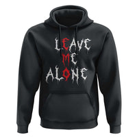 Leave me Alone Emo Hoodie Aesthetic Goth Scene Alternative Music - Wonder Print Shop