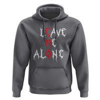 Leave me Alone Emo Hoodie Aesthetic Goth Scene Alternative Music - Wonder Print Shop