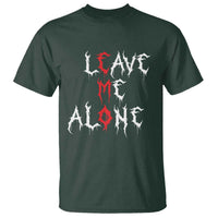 Leave me Alone Emo T Shirt Aesthetic Goth Scene Alternative Music - Wonder Print Shop