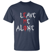 Leave me Alone Emo T Shirt Aesthetic Goth Scene Alternative Music - Wonder Print Shop
