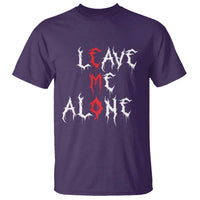 Leave me Alone Emo T Shirt Aesthetic Goth Scene Alternative Music - Wonder Print Shop