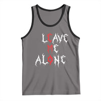 Leave me Alone Emo Tank Top Aesthetic Goth Scene Alternative Music - Wonder Print Shop