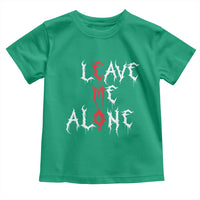 Leave me Alone Emo Toddler T Shirt Aesthetic Goth Scene Alternative Music - Wonder Print Shop