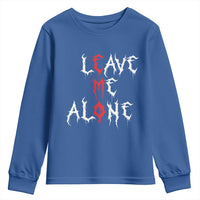 Leave me Alone Emo Youth Sweatshirt Aesthetic Goth Scene Alternative Music - Wonder Print Shop