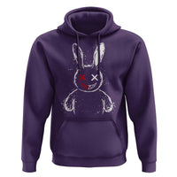 Creepy Cute Bunny Hoodie Rabbit Alt Goth Grunge Horror Aesthetic - Wonder Print Shop
