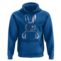 Creepy Cute Bunny Hoodie Rabbit Alt Goth Grunge Horror Aesthetic - Wonder Print Shop