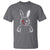 Creepy Cute Bunny T Shirt Rabbit Alt Goth Grunge Horror Aesthetic - Wonder Print Shop