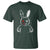 Creepy Cute Bunny T Shirt Rabbit Alt Goth Grunge Horror Aesthetic - Wonder Print Shop