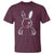 Creepy Cute Bunny T Shirt Rabbit Alt Goth Grunge Horror Aesthetic - Wonder Print Shop