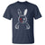 Creepy Cute Bunny T Shirt Rabbit Alt Goth Grunge Horror Aesthetic - Wonder Print Shop