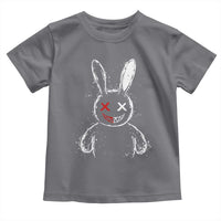Creepy Cute Bunny Toddler T Shirt Rabbit Alt Goth Grunge Horror Aesthetic - Wonder Print Shop
