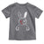 Creepy Cute Bunny Toddler T Shirt Rabbit Alt Goth Grunge Horror Aesthetic - Wonder Print Shop