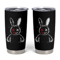 Creepy Cute Bunny Tumbler Cup Rabbit Alt Goth Grunge Horror Aesthetic - Wonder Print Shop