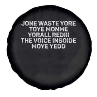 Funny Lyrics Spare Tire Cover Jone Waste Yore Toye Toye Monme Yorall Rediii