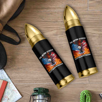 Funny Bald Eagle 4th of July Bullet Tumbler The Metric System Cant Measure Freedom American Flag - Wonder Print Shop