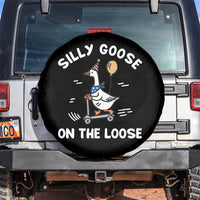 Funny Silly Goose Spare Tire Cover Goose On The Loose Animal Humor