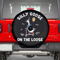 Funny Silly Goose Spare Tire Cover Goose On The Loose Animal Humor