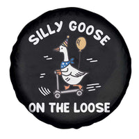 Funny Silly Goose Spare Tire Cover Goose On The Loose Animal Humor
