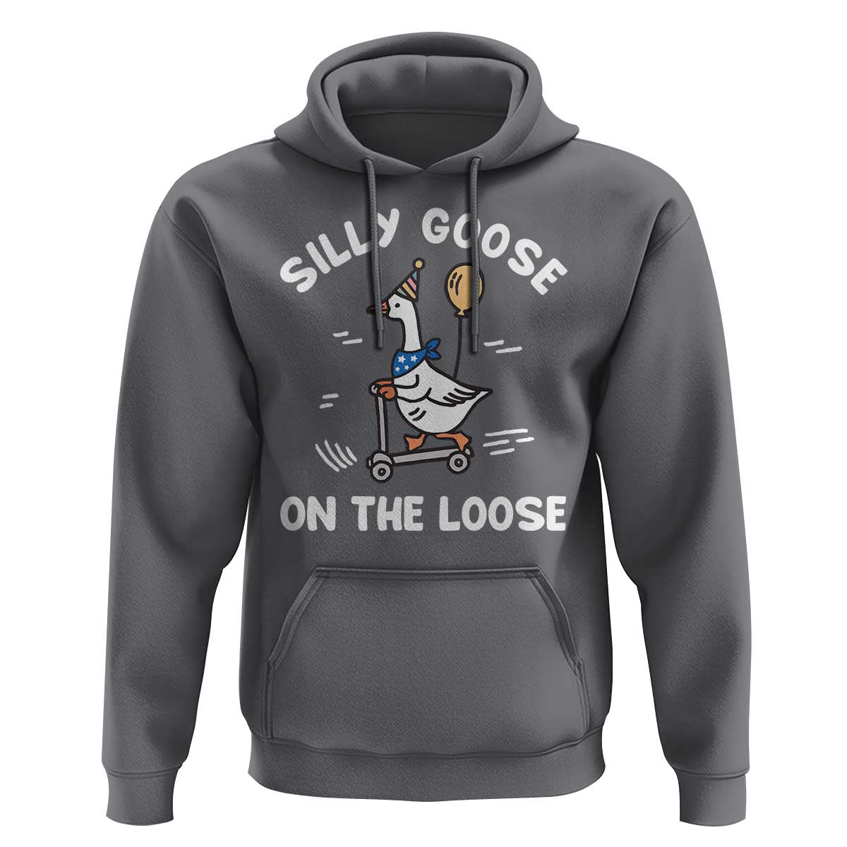 Funny Silly Goose Hoodie Goose On The Loose Animal Humor