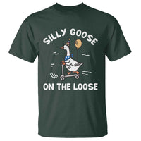 Funny Silly Goose T Shirt Goose On The Loose Animal Humor