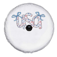 Coquette USA Spare Tire Cover Patriotic American Girl 4th of July - Wonder Print Shop