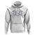Coquette USA Hoodie Patriotic American Girl 4th of July - Wonder Print Shop