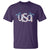 Coquette USA T Shirt Patriotic American Girl 4th of July - Wonder Print Shop