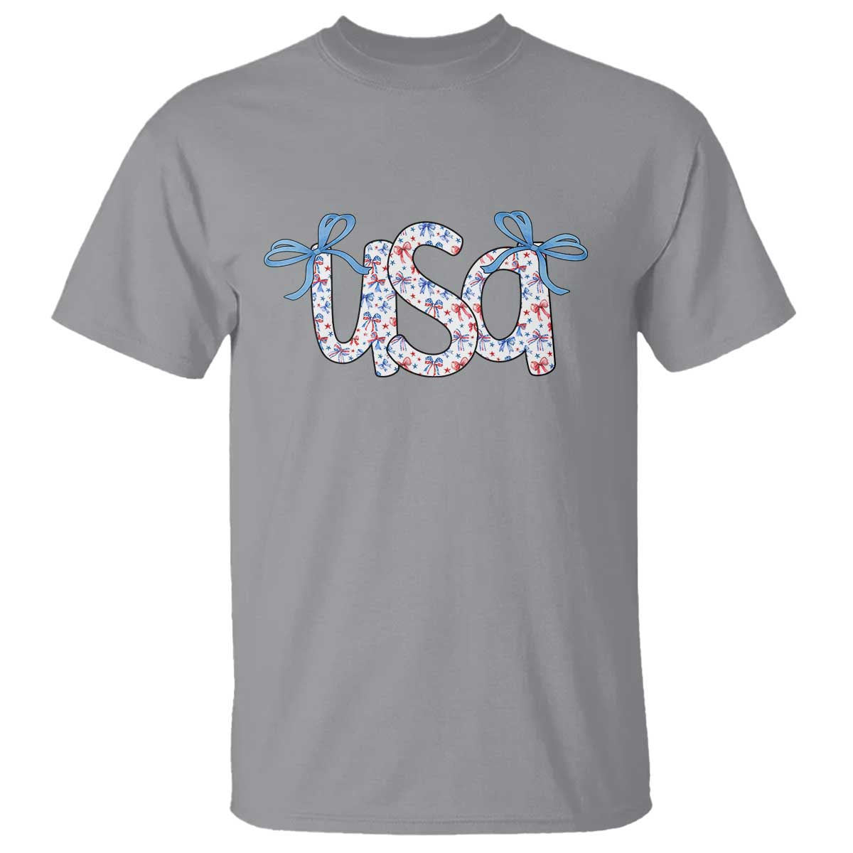 Coquette USA T Shirt Patriotic American Girl 4th of July - Wonder Print Shop