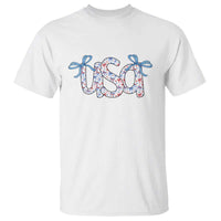 Coquette USA T Shirt Patriotic American Girl 4th of July - Wonder Print Shop