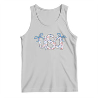 Coquette USA Tank Top Patriotic American Girl 4th of July - Wonder Print Shop