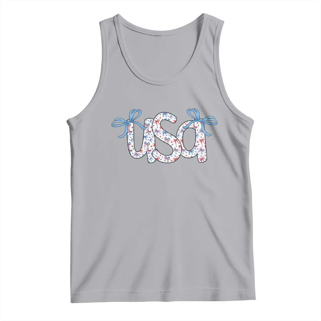 Coquette USA Tank Top Patriotic American Girl 4th of July - Wonder Print Shop