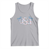 Coquette USA Tank Top Patriotic American Girl 4th of July - Wonder Print Shop