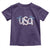 Coquette USA Toddler T Shirt Patriotic American Girl 4th of July - Wonder Print Shop