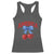 America Cherry Coquette Bow Racerback Tank Top 4th of July Patriotic - Wonder Print Shop