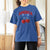 America Cherry Coquette Bow T Shirt For Women 4th of July Patriotic - Wonder Print Shop