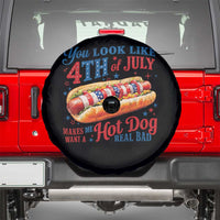You Look Like 4th of July Hot Dog Spare Tire Cover Funny Patriotic Food Meme - Wonder Print Shop