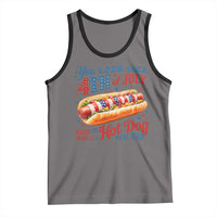 You Look Like 4th of July Hot Dog Tank Top Funny Patriotic Food Meme - Wonder Print Shop