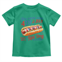 You Look Like 4th of July Hot Dog Toddler T Shirt Funny Patriotic Food Meme - Wonder Print Shop